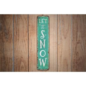 Let-it-Snow-Sign-Premium-Quality-Rustic-Metal-Sign-Images