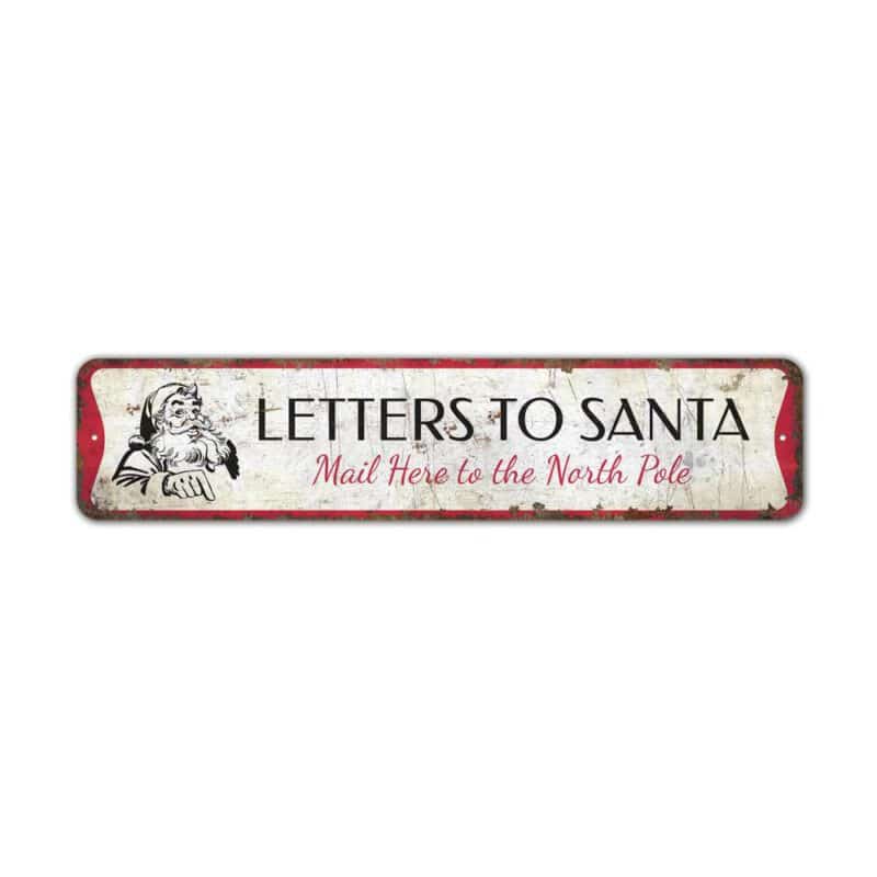 Letters-to-Santa-Sign-Premium-Quality-Rustic-Metal-Sign-2