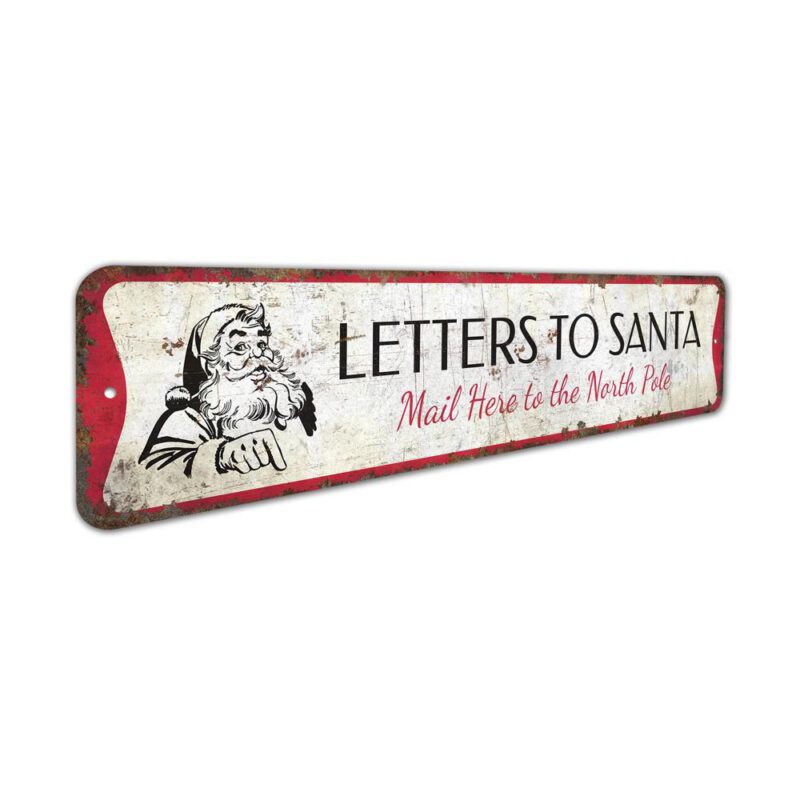 Letters-to-Santa-Sign-Premium-Quality-Rustic-Metal-Sign-3