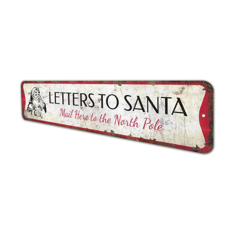 Letters-to-Santa-Sign-Premium-Quality-Rustic-Metal-Sign-4