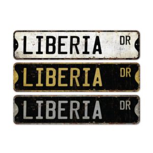 Liberia-Premium-Quality-Rustic-Metal-Sign-2