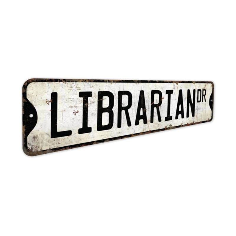 Librarian-Premium-Quality-Rustic-Metal-Sign-3