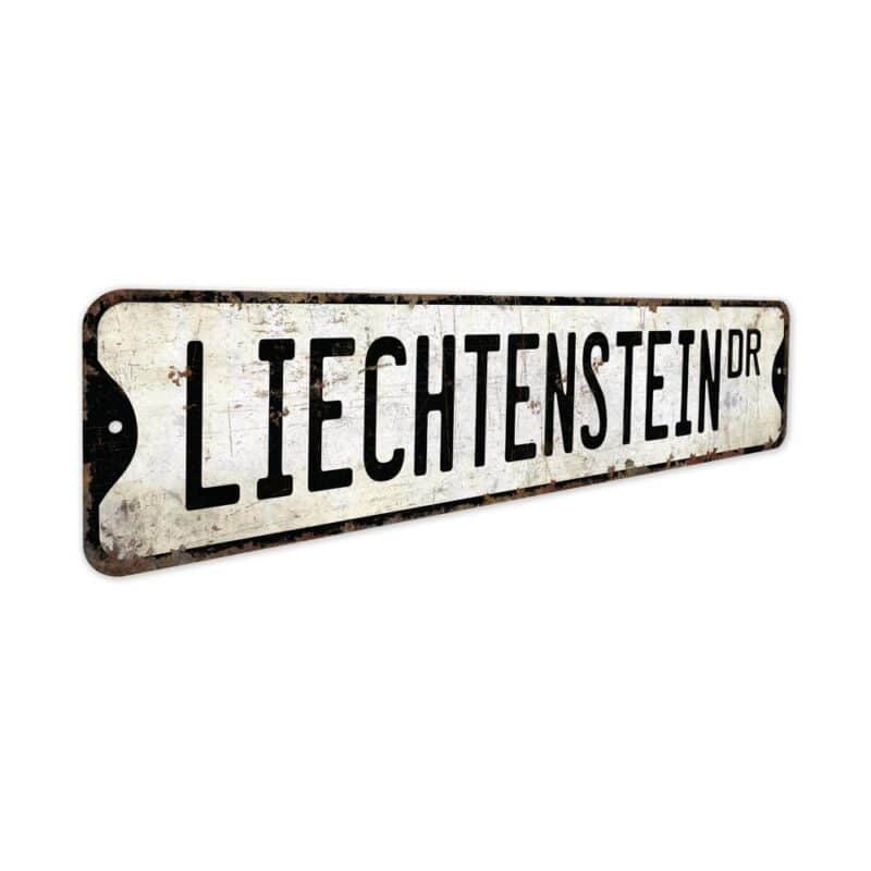 Liechtenstein-Premium-Quality-Rustic-Metal-Sign-3