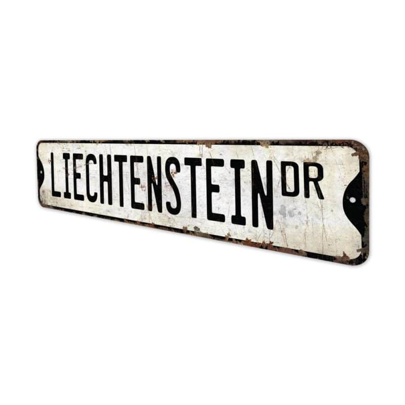 Liechtenstein-Premium-Quality-Rustic-Metal-Sign-4