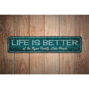 Life-Is-Better-Sign-Vintage-Style-Sign-Premium-Quality-Rustic-Metal-Sign-Images