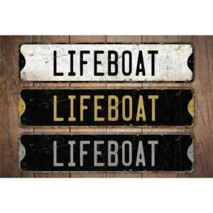 LifeBoat-Premium-Quality-Rustic-Metal-Sign-Images