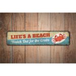 Lifes-A-Beach-Sign-Premium-Quality-Rustic-Metal-Sign-Images