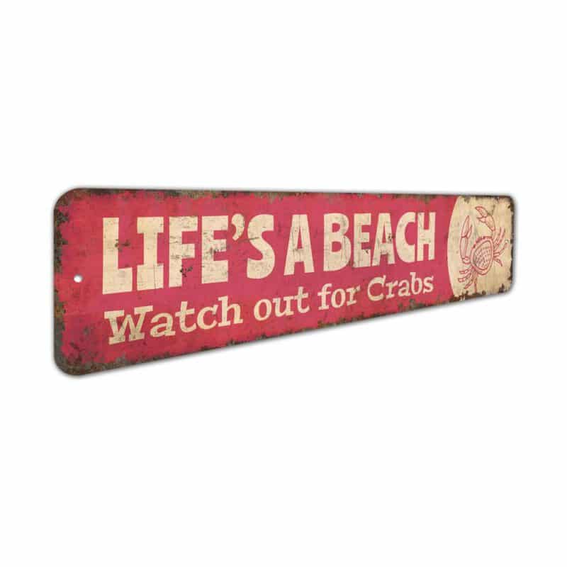 Lifes-a-Beach-Sign-Premium-Quality-Rustic-Metal-Sign-3-1