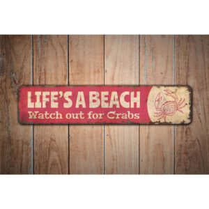 Lifes-a-Beach-Sign-Premium-Quality-Rustic-Metal-Sign-Images-1