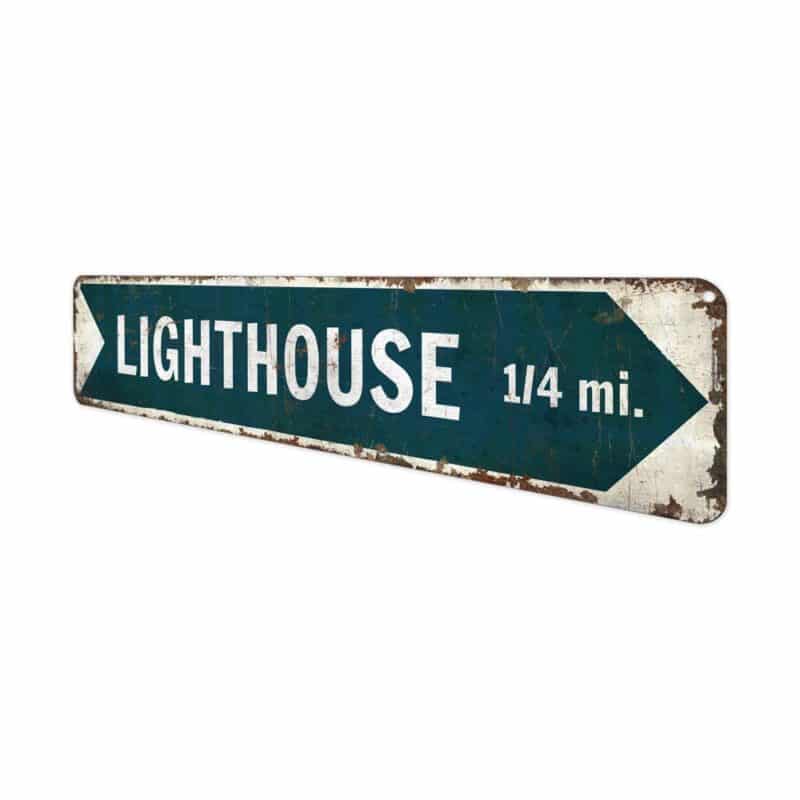 Light-House-Arrow-Sign-Premium-Quality-Rustic-Metal-Sign-4