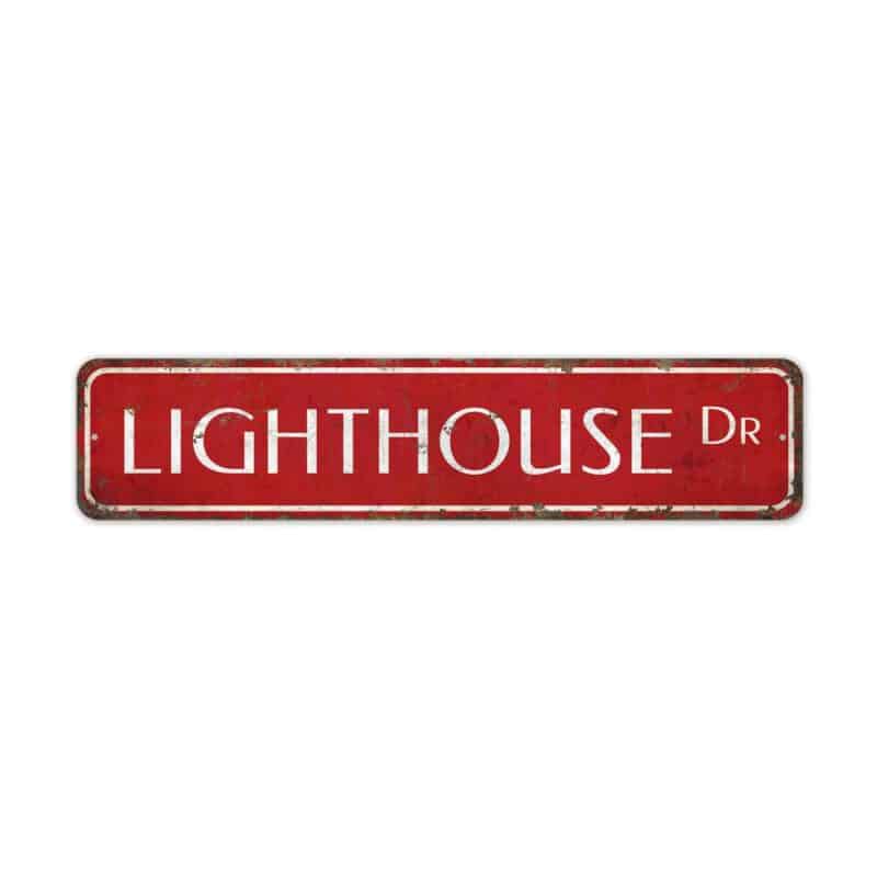 Lighthouse-Sign-Premium-Quality-Rustic-Metal-Sign-2