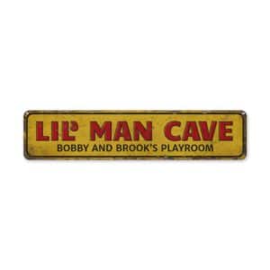 Lil-Man-Cave-Premium-Quality-Rustic-Metal-Sign-2-1