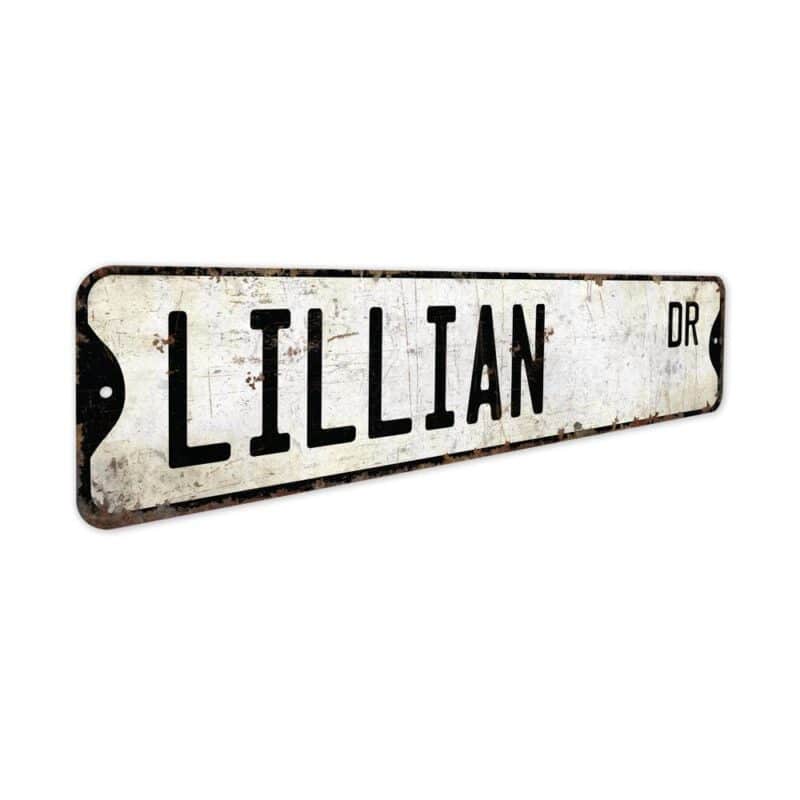 Lillian-Name-Sign-Premium-Quality-Rustic-Metal-Sign-3