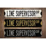 Line-Supervisor-Premium-Quality-Rustic-Metal-Sign-Images