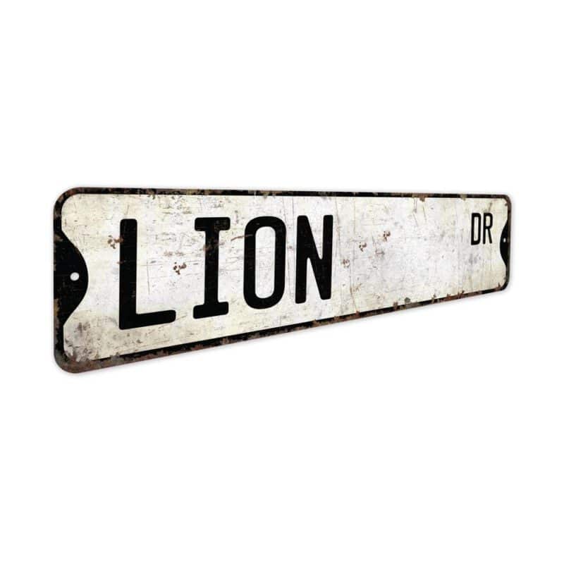 Lion-Premium-Quality-Rustic-Metal-Sign-3