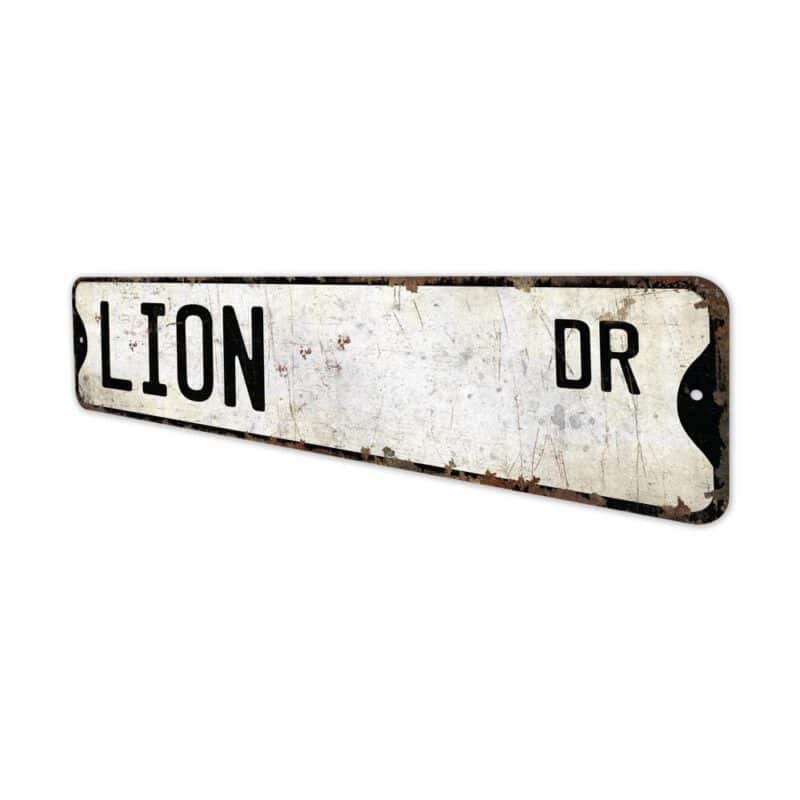 Lion-Premium-Quality-Rustic-Metal-Sign-4