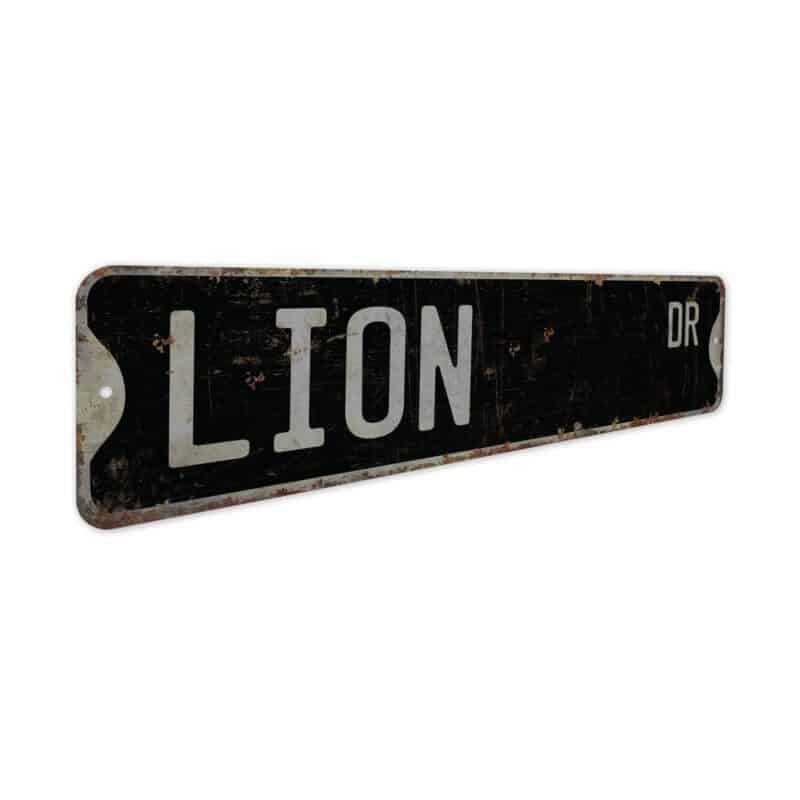 Lion-Premium-Quality-Rustic-Metal-Sign-7