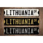 Lithuania-Premium-Quality-Rustic-Metal-Sign-Images