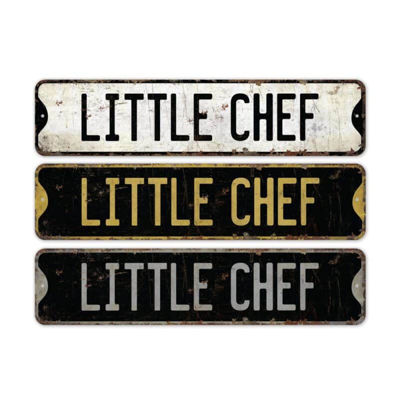 Little-Chef-Premium-Quality-Rustic-Metal-Sign-2