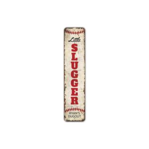 Little-Slugger-Sign-Premium-Quality-Rustic-Metal-Sign-2