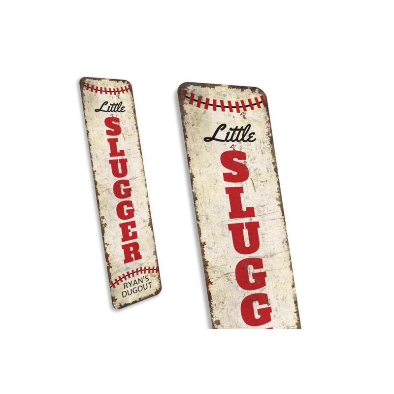 Little-Slugger-Sign-Premium-Quality-Rustic-Metal-Sign-3