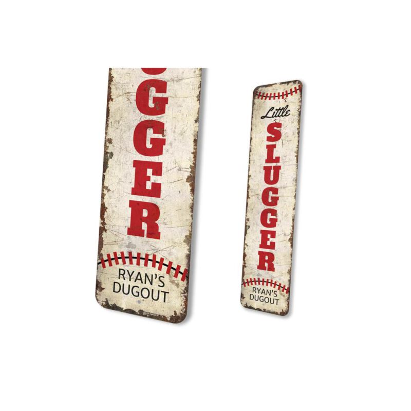 Little-Slugger-Sign-Premium-Quality-Rustic-Metal-Sign-4