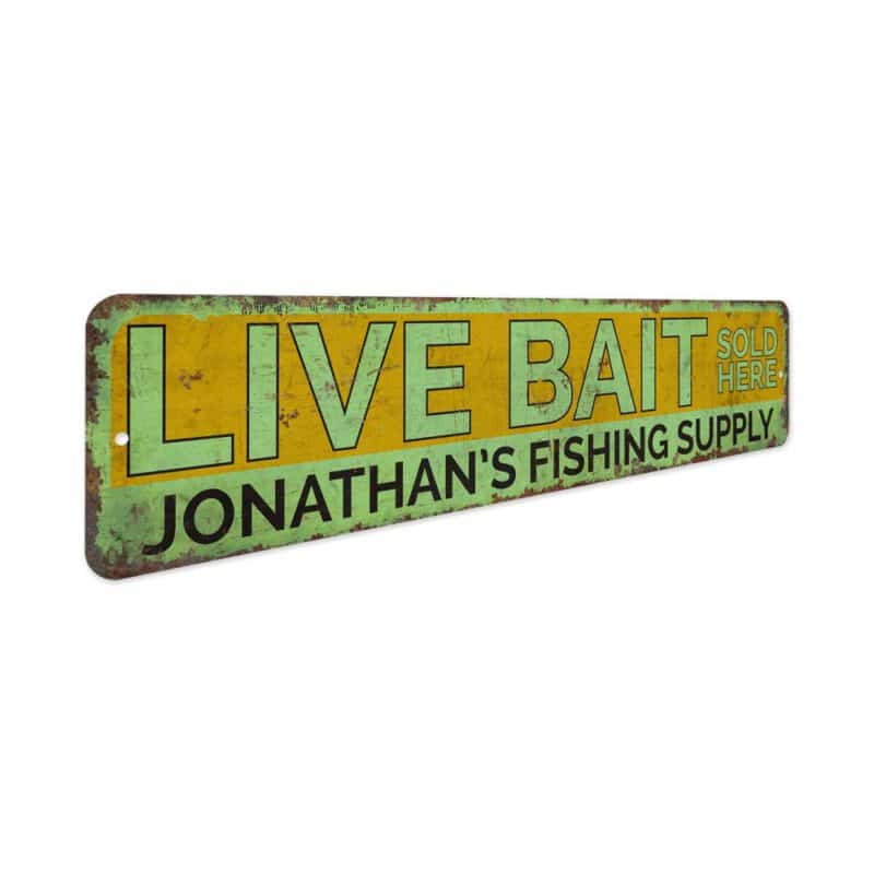 Live-Bait-Shop-Sign-Customized-Bait-Shop-Sign-Premium-Quality-Rustic-Metal-Sign-3