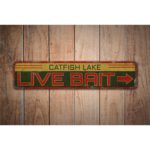 Live-Bait-Shop-Sign-Premium-Quality-Rustic-Metal-Sign-Images