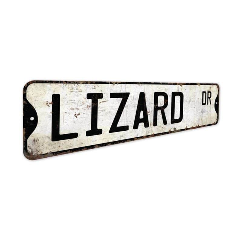 Lizard-Premium-Quality-Rustic-Metal-Sign-3