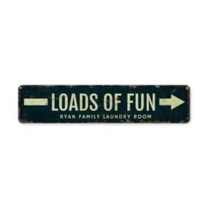 Loads-of-Fun-Laundry-Premium-Quality-Rustic-Metal-Sign-2