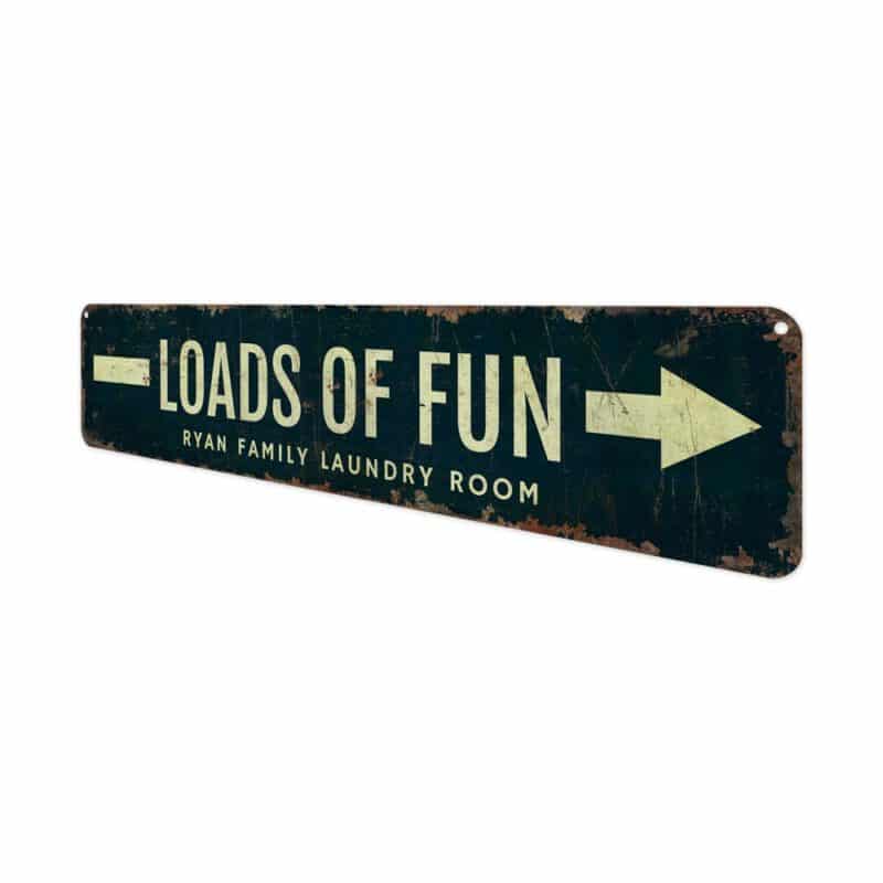 Loads-of-Fun-Laundry-Premium-Quality-Rustic-Metal-Sign-4