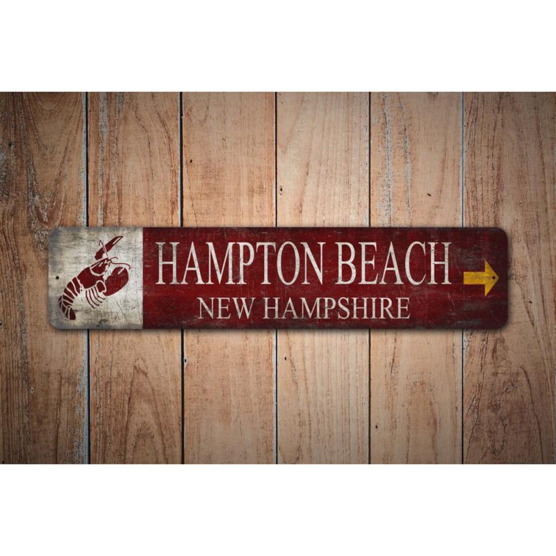 Lobster-Hampton-Beach-Premium-Quality-Rustic-Metal-Sign-Images