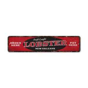 Lobster-Sign-Premium-Quality-Rustic-Metal-Sign-2