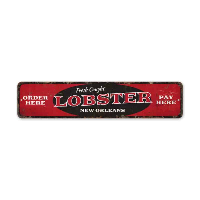 Lobster-Sign-Premium-Quality-Rustic-Metal-Sign-2