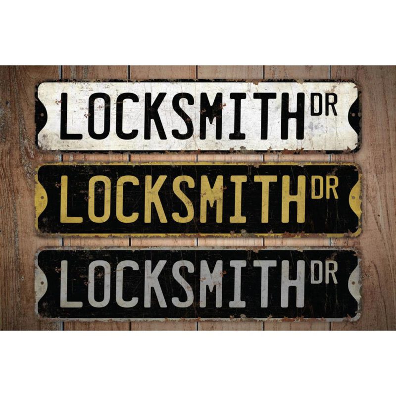 Locksmith-Premium-Quality-Rustic-Metal-Sign-Images