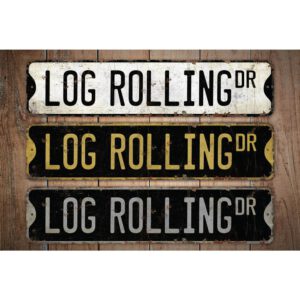 Log-Rolling-Premium-Quality-Rustic-Metal-Sign-Images