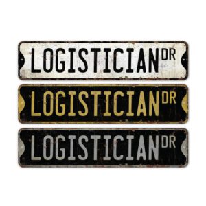 Logistician-Premium-Quality-Rustic-Metal-Sign-2