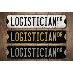 Logistician-Premium-Quality-Rustic-Metal-Sign-Images