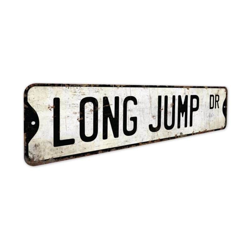 Long-Jump-Premium-Quality-Rustic-Metal-Sign-3