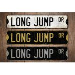 Long-Jump-Premium-Quality-Rustic-Metal-Sign-Images