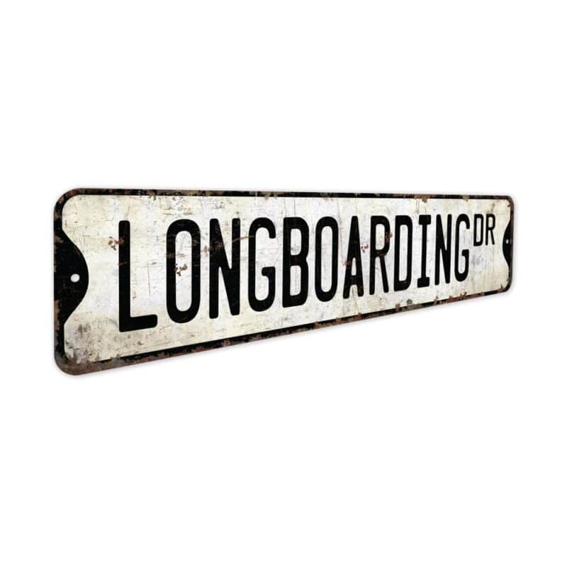 Longboarding-Premium-Quality-Rustic-Metal-Sign-3