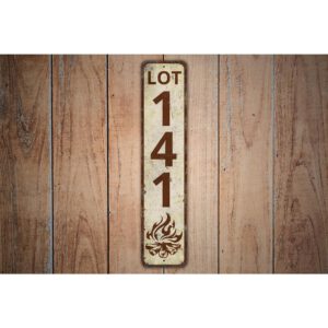 Lot-141-Sign-Premium-Quality-Rustic-Metal-Sign-Images