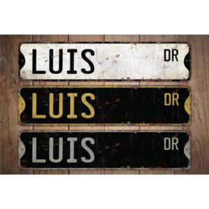 Luis-Name-Sign-Premium-Quality-Rustic-Metal-Sign-Images