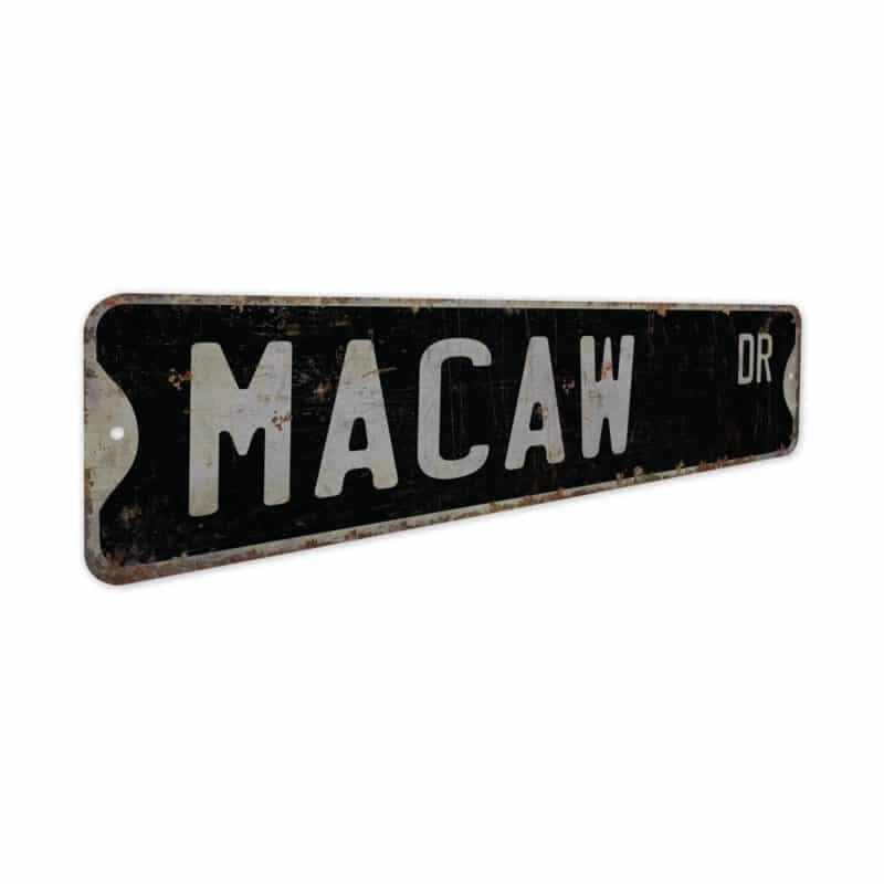 Macaw-Premium-Quality-Rustic-Metal-Sign-7