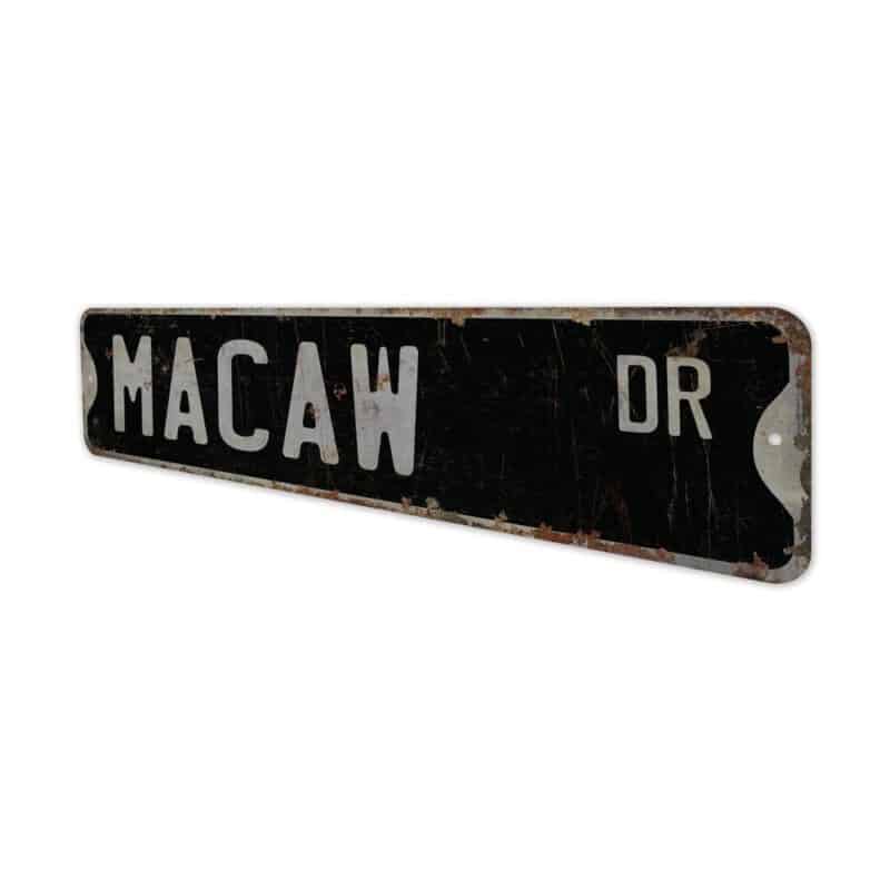 Macaw-Premium-Quality-Rustic-Metal-Sign-8