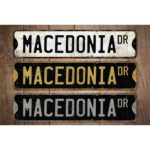 Macedonia-Premium-Quality-Rustic-Metal-Sign-Images