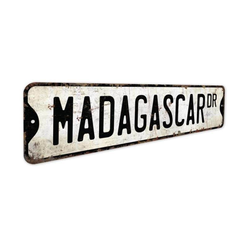 Madagascar-Premium-Quality-Rustic-Metal-Sign-3