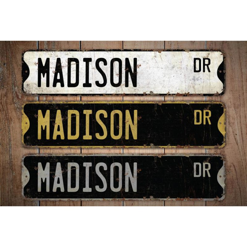 Madison-Name-Sign-Premium-Quality-Rustic-Metal-Sign-Images