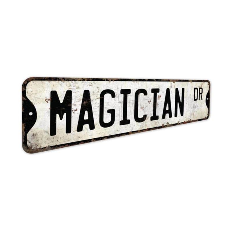 Magician-Premium-Quality-Rustic-Metal-Sign-3