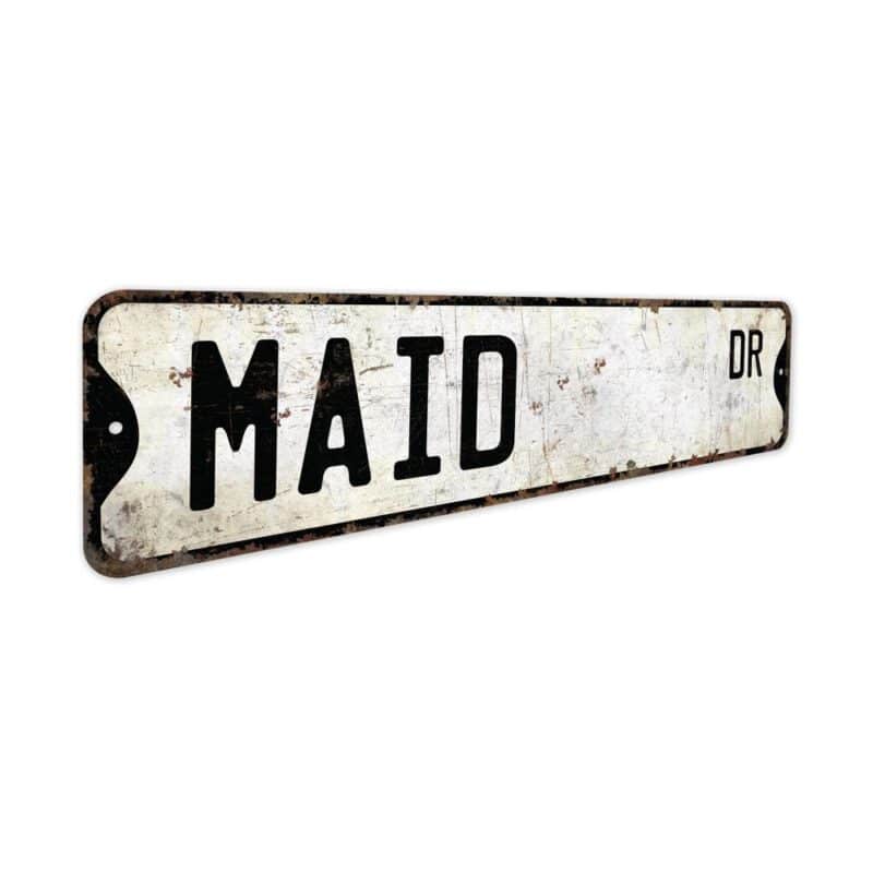 Maid-Premium-Quality-Rustic-Metal-Sign-3